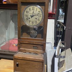 Antique Time Clock