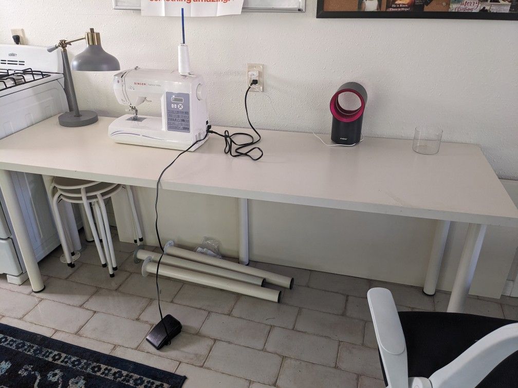 3 Long Tables From Ikea. $10 Each.