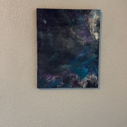 Homemade Marble Painting 