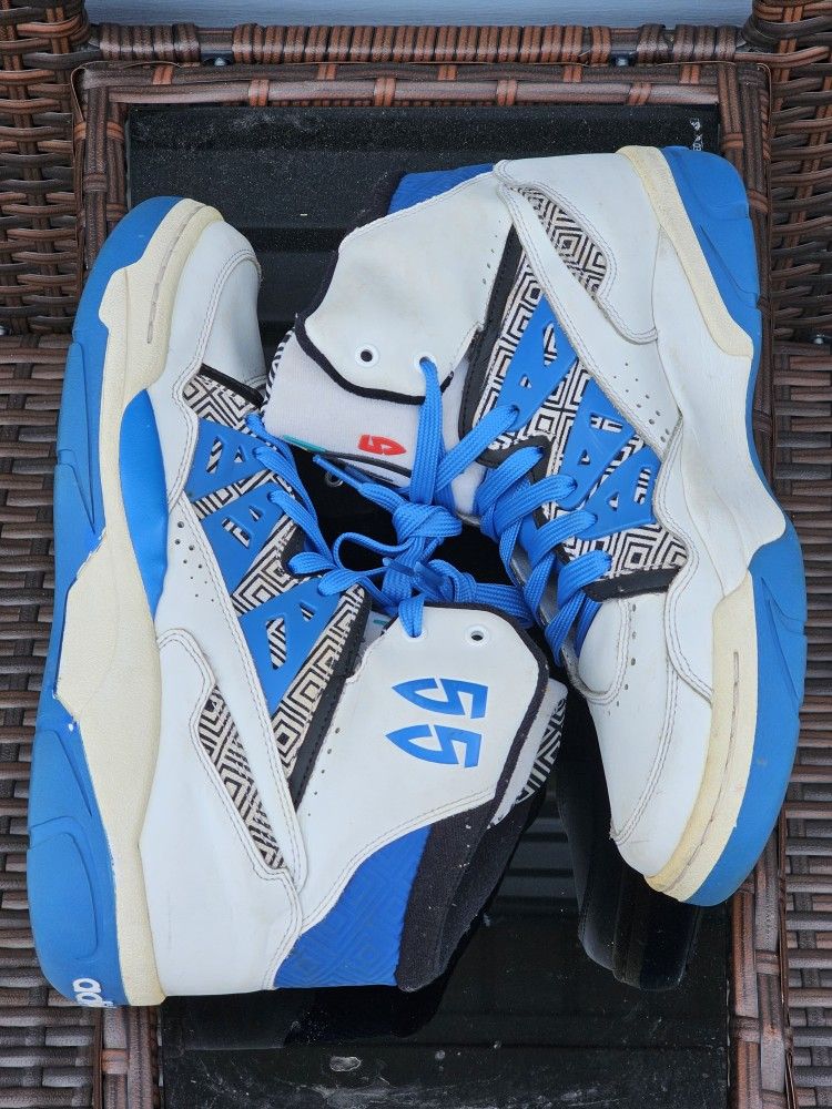 Adidas Dikembe Mutombo White Blue Black Basketball Shoes - G99903 Men\'s Size 11 _12.JPG?set_id=880000500F main image 2