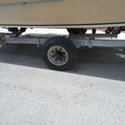 Boat Trailer 20 For Parts  Or Shipping Cradle 