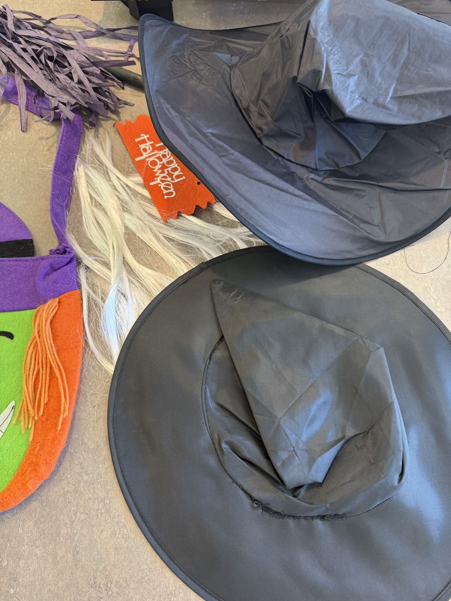 Witch Hats Bag And Coat For Kids And Adults