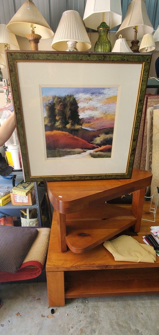 Helen Zarin Signed And Framed