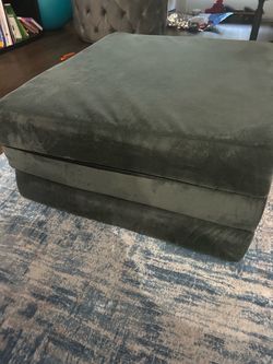 tri-fold memory foam mattress Green Velvet