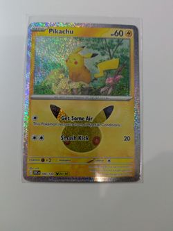 30th Celebration Pikachu 24/30