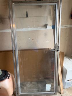 Mason glass kennel door
