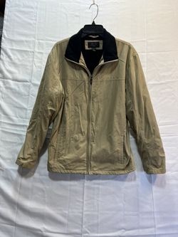 Vintage Oakley Jacket Soft Felt Lining Men’s  Beige Size Large