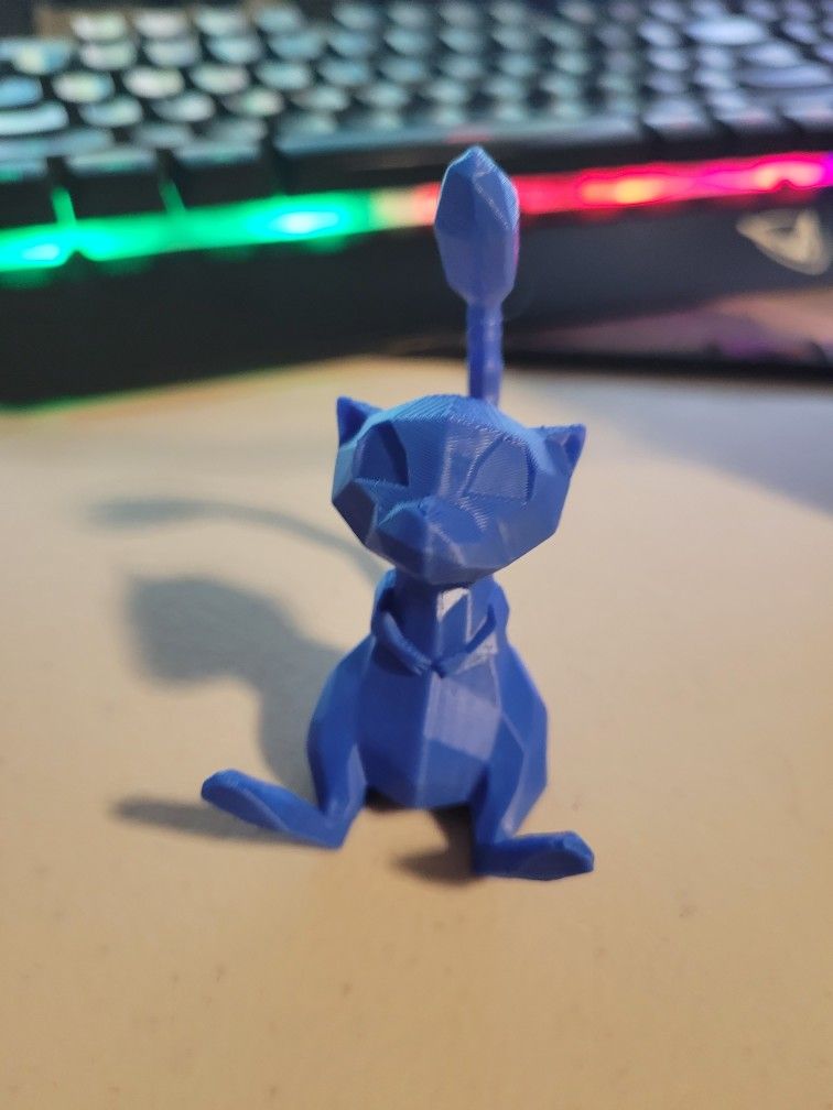 3D Printed Pokemon Mew - Small Size