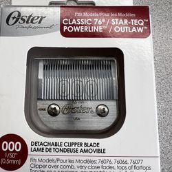 New Oster 000 Dog Grooming Blade