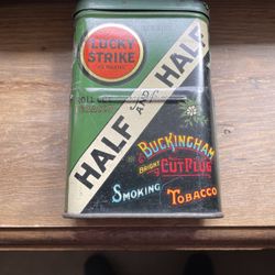 Antique Tobacco Tin