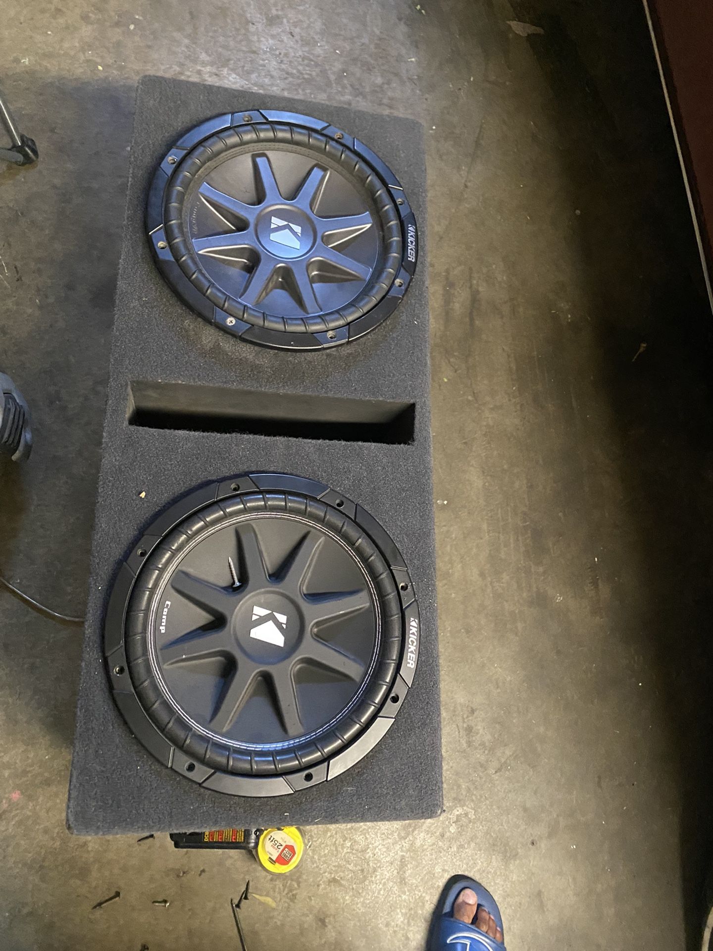 Kicker 12s Subwoofers With Ported Box for Sale in Lancaster, CA OfferUp