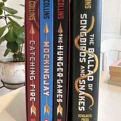 The Entire Hunger Games Trilogy + Prequel Novel