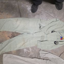 wwii  Military Hbt Coveralls 