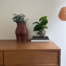 Female Figure Flower Or Plant Vase 