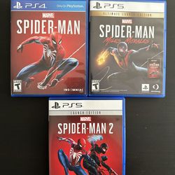 PS5 Spider-Man 2 Miles Morales Trilogy Game