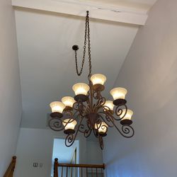 Brass Chandelier