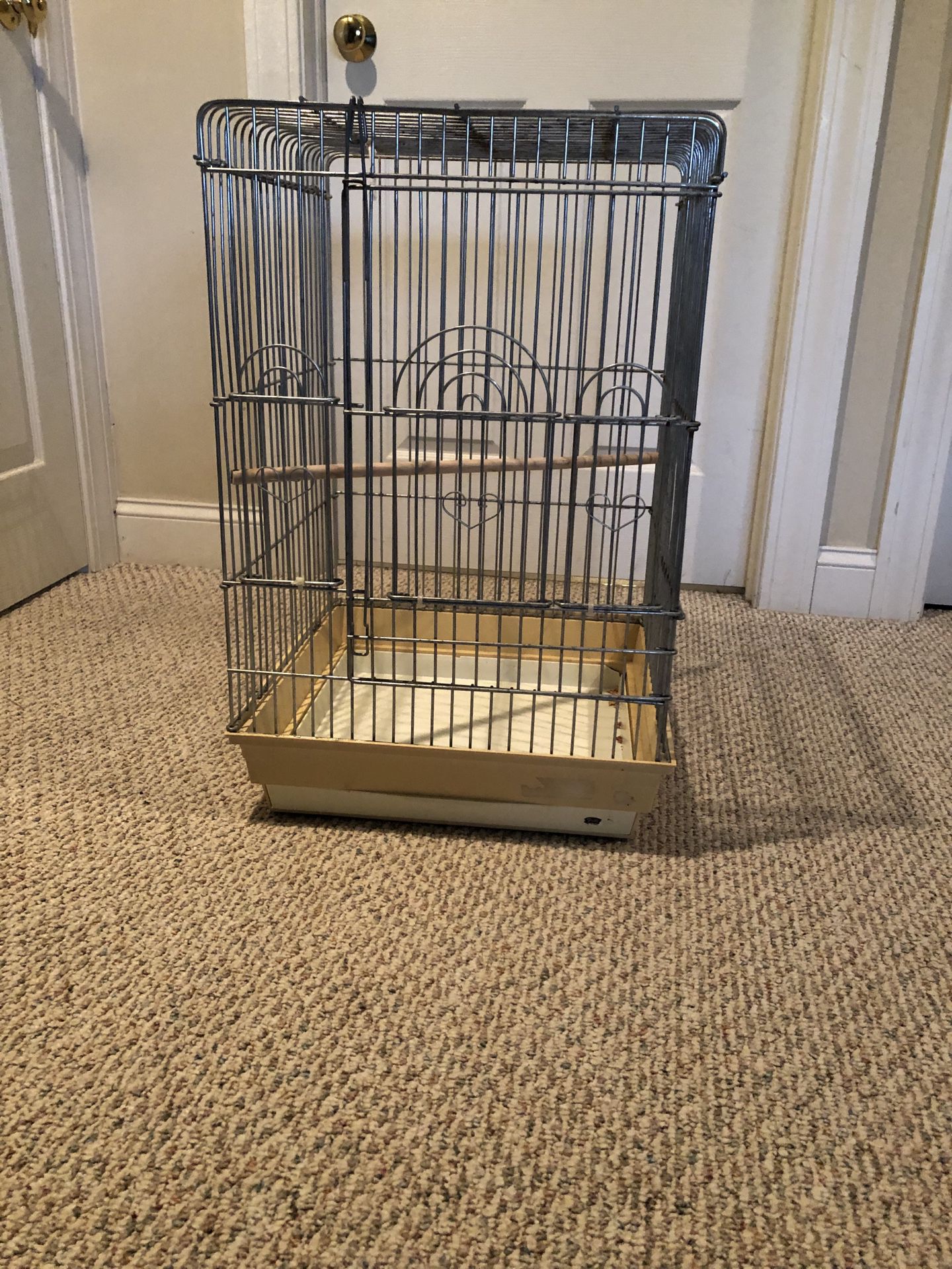 Bird cage — some toys included