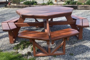Modular Octagon Picnic Table