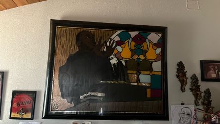 Wall picture of Martin Luther King