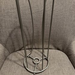 Silver Toilet Paper Holder 