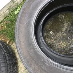 2 Bridgestone Used Tires 225/65 R17