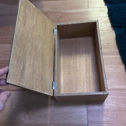 Decorative Wooden Hallow Box