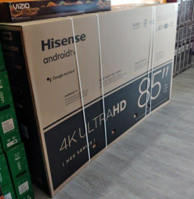85 Inch 4k Smart Hisense Model # 85H6510G π°1 Leftπ°0 .00β¬οΈβ¬οΈβ¬οΈβ¬οΈ