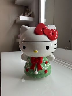 Hello Kitty Christmas Cookie Jar