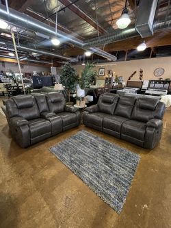 Double Reclining Sofa