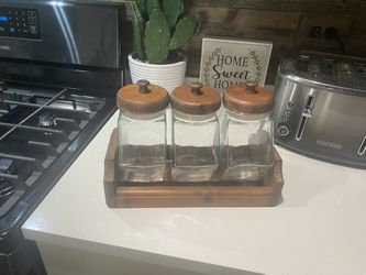 Vintage Canister Jars 