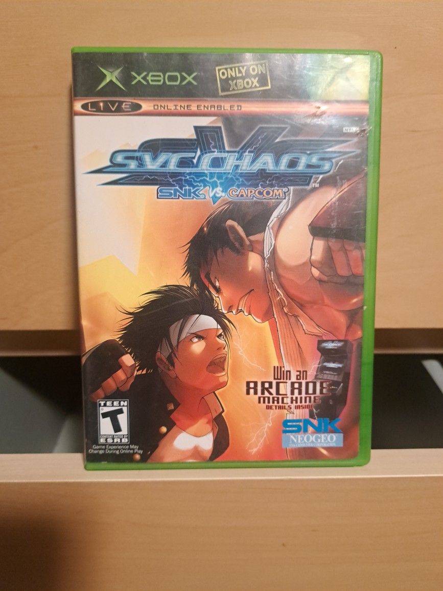 Snk Vs Capcom Svc Chaos For Xbox