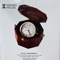 Howard Miller 645-187 (645187) Chronometer Mantel/Mantle/Shelf Clock - New