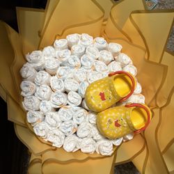 Diaper Bouquet Of Forever Flowers 