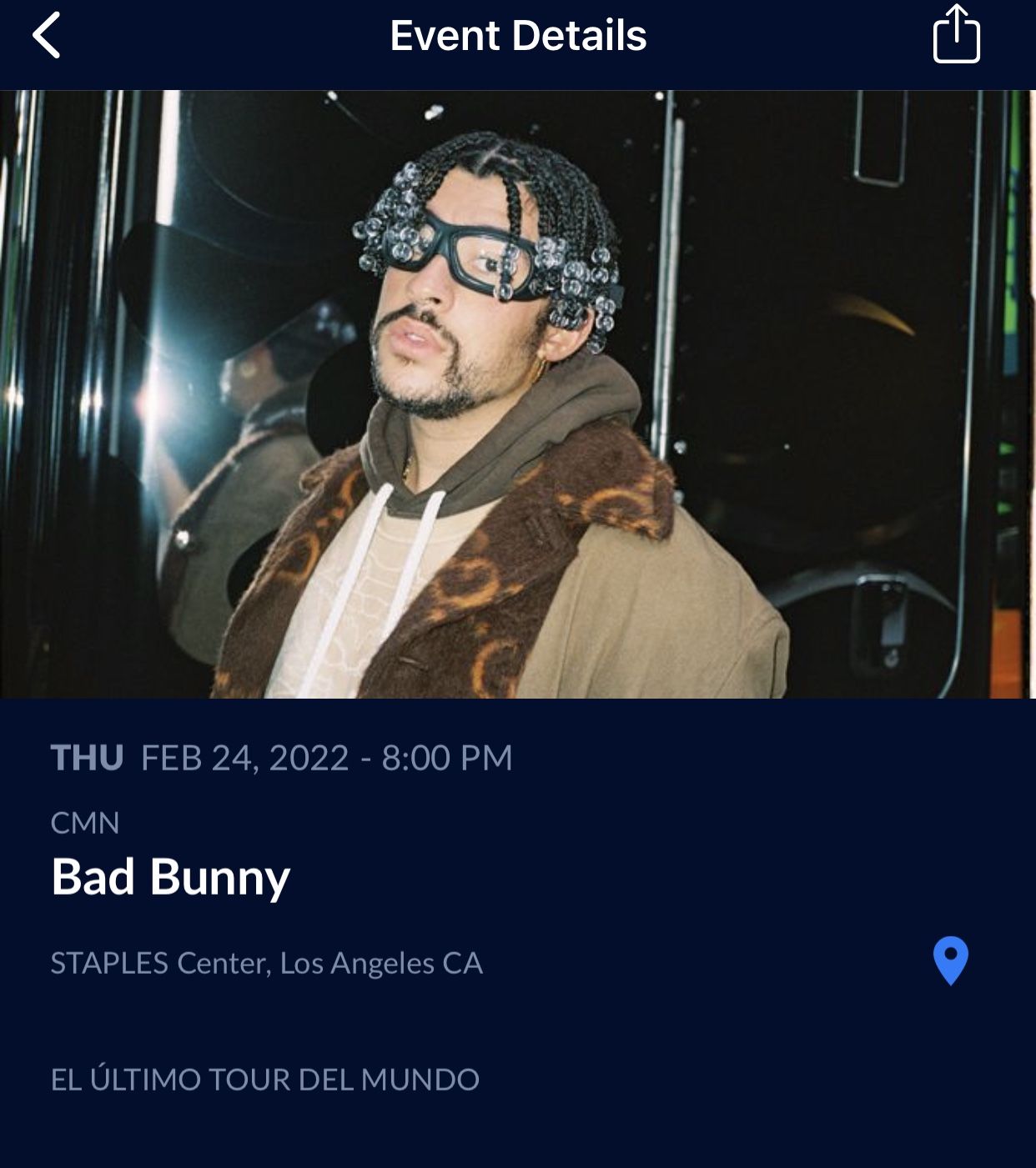 2 Bad Bunny Staples Center Tickets