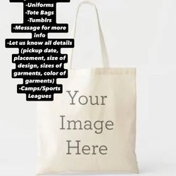 Print Shirts/Hoodies/Bags- $0