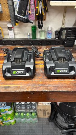 EGO Battery Chargers x2