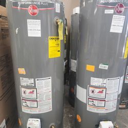 New Water Heater Rheem Performance Platinum 