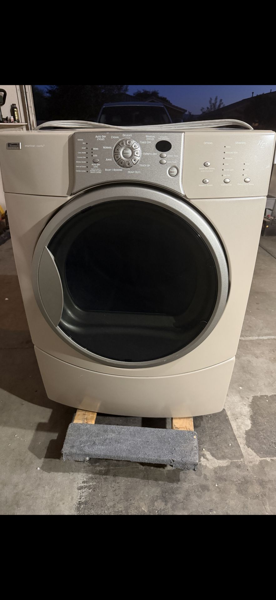 Kenmore elite electric dryer!