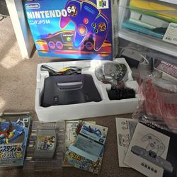 Imported Region Free Nintendo 64 complete 