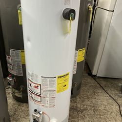 ENERGY GUIDE Water Heater - Natural Gas Rheem Sales Company, Inc. Tank Size (Storage Capacity): 38 gallons