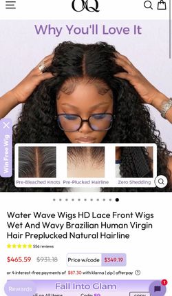 OQ Human Hair Wig