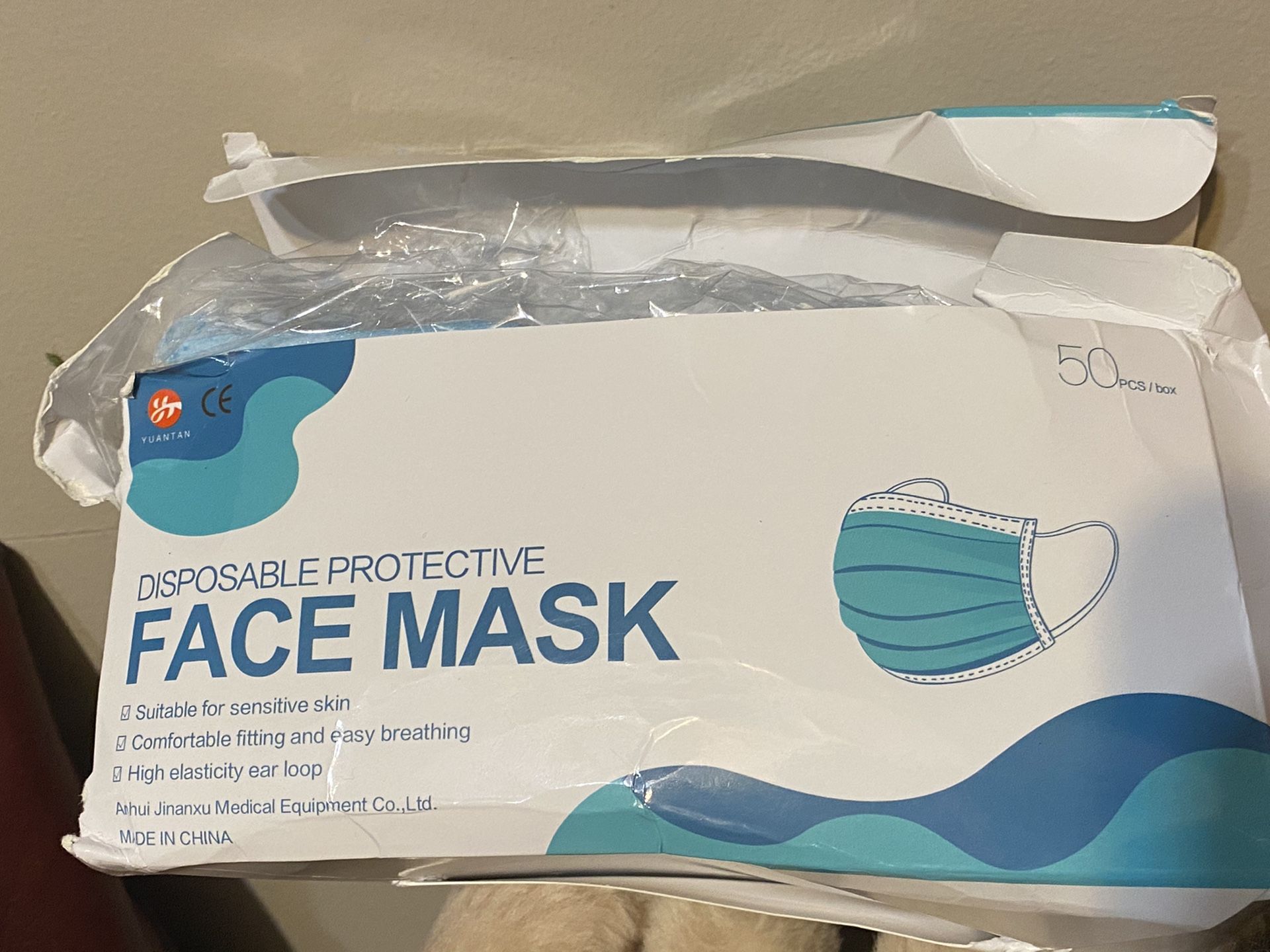 Face mask 50 count Fayettville Ga