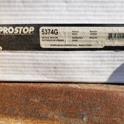 Brake rotor, new, 1997, 3/4 ton dodge truck, 2 wheel dr.