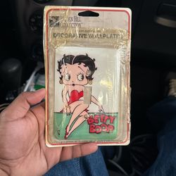 Vintage Betty Boop Light Switch Cover