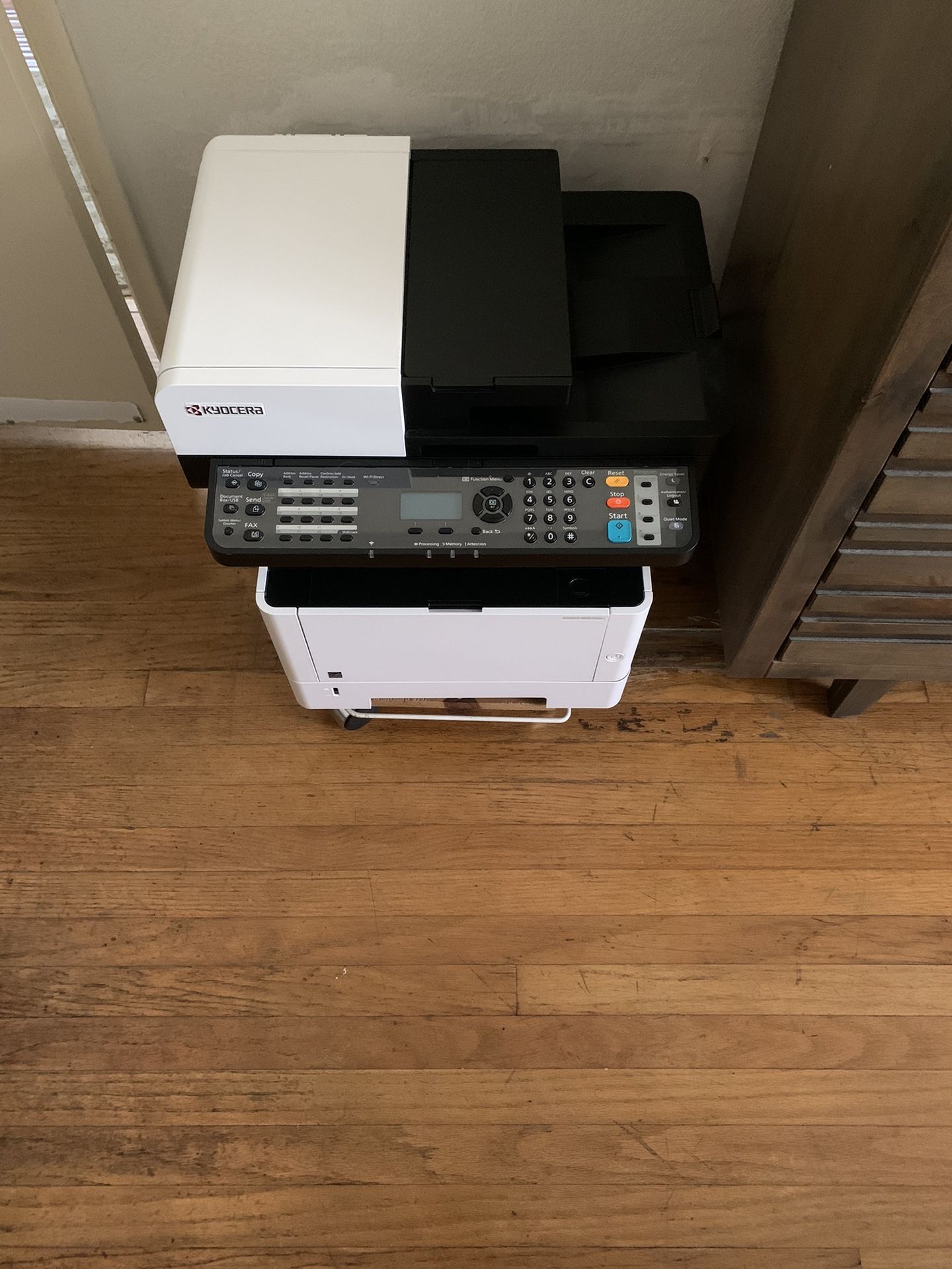 KYOCERA ECOSYS M2635dw Monochrome Laser Printer, 37ppm, Fine 1200 dpi, Ethernet, USB, Wireless, Mobile Print For Sale $200.00.