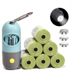 LED Flashlight Poop light dispenser