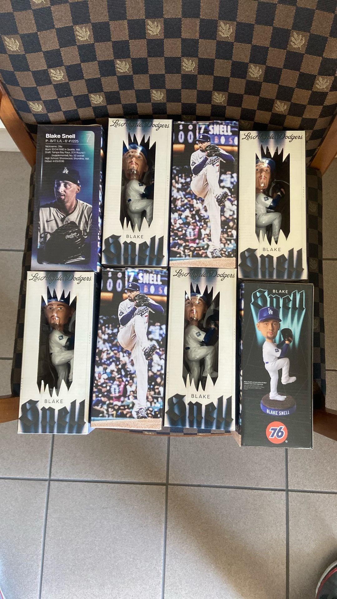 Blake Snell Bobblehead Dodgers Bobble Head Dodger SGA