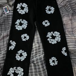 Black Denim Tears Jeans Size 32 
