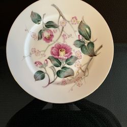 HARD TO FIND Harmony House Splendor Pattern Dinner Plate 10.5” Discontinued