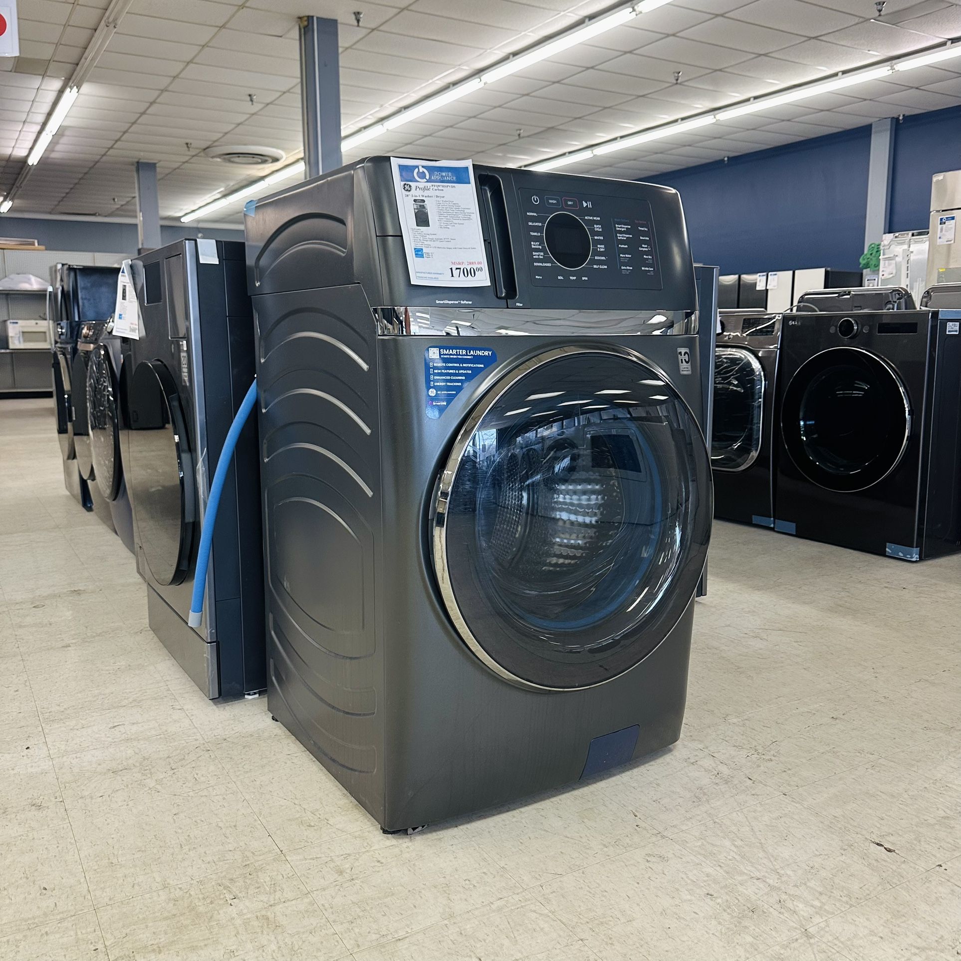 GE PROFILE 28” 2-IN-1 WASHER/DRYER‼️